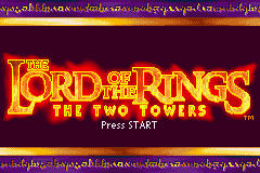 The Lord of the Rings - The Two Towers Title Screen